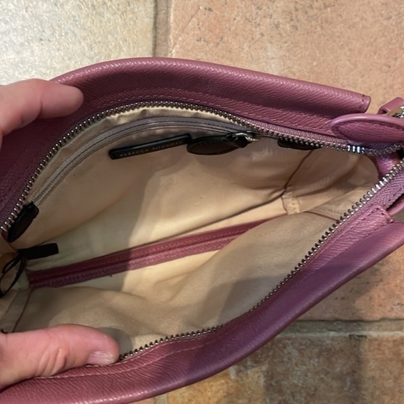 Rebecca Minkoff Crossbody tassel zip bag in plum color - Picture 4 of 7